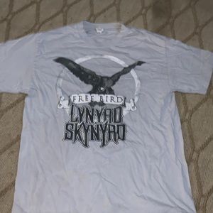 Mens Large Lynard Skynard Gray T-Shirt, 2019 Tour